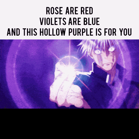 Purple Gojo GIF