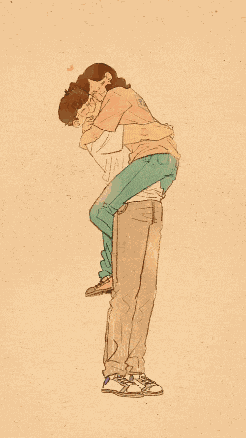 Puuung Puuung Hug GIF