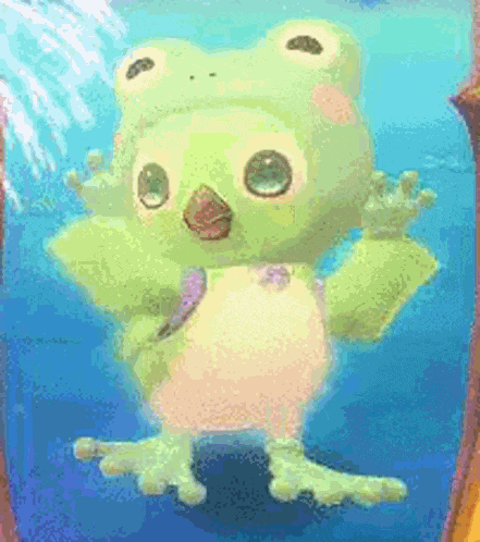 Rappy Frog Rappy GIF
