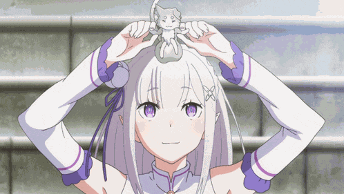 Re Zero Emilia GIF