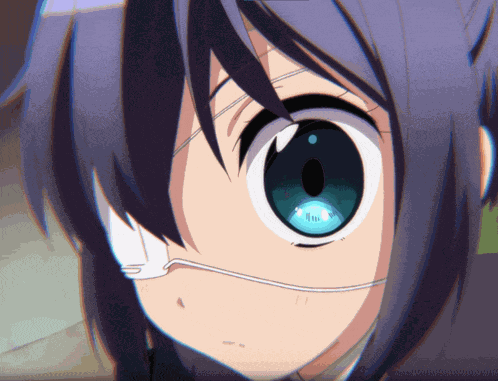 Rikka Takanashi Suspicious Meme GIF