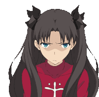 Rin Tohsaka Fate Stay Night Sticker