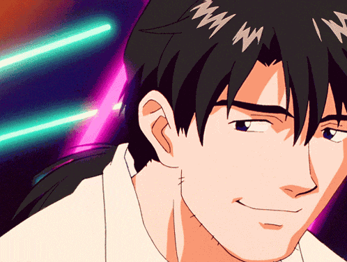 Ryoji Kaji Smirk GIF