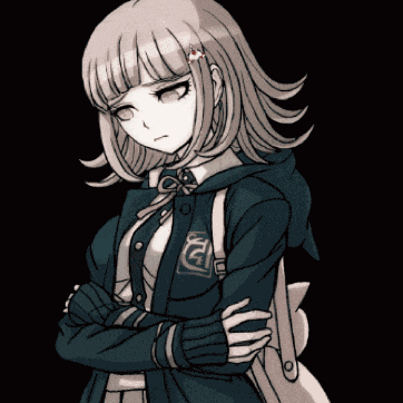 Sad Sad Chiaki Nanami GIF