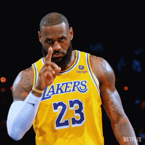 Salute Lebron James GIF