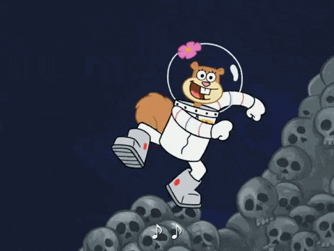 Sandy Cheeks Dancing GIF