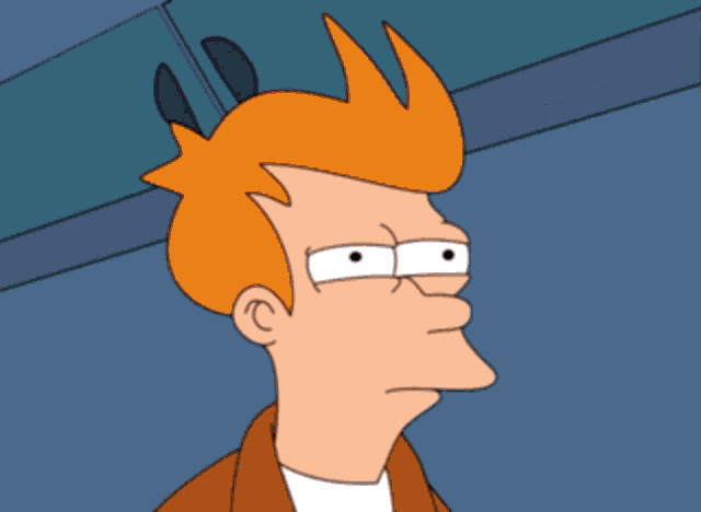 Skeptical Futurama GIF