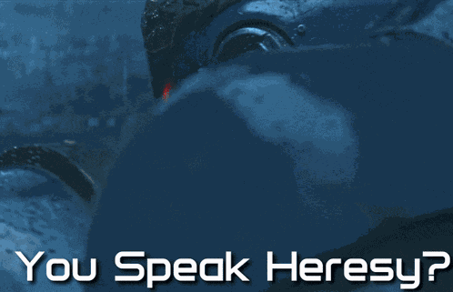 Space Marine You Speak Heresy GIF