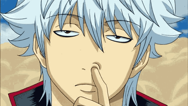 Stare Picking Nose GIF