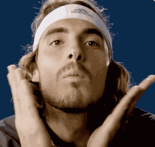 Stefanos Tsitsipas Face GIF