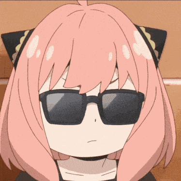 Sunglasses Anya GIF