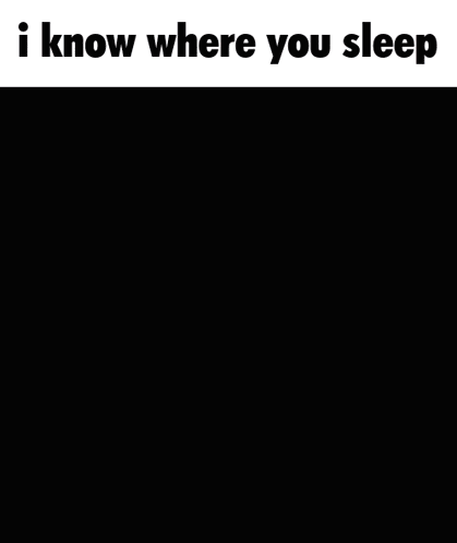 Teto I Know Where You Live GIF