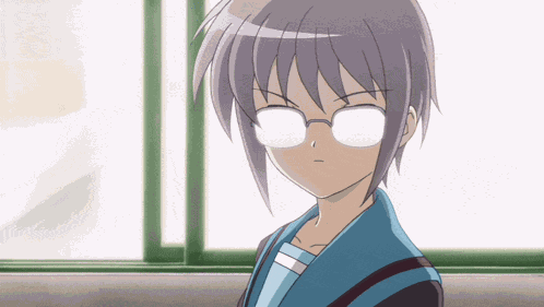 The Melancholy Of Haruhi Suzumiya Suzumiya Haruhi No Yuutsu GIF