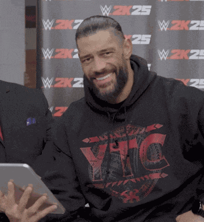 Think About It Roman Reigns GIF