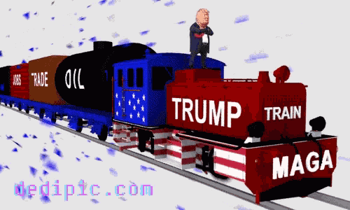 Trump Train GIF