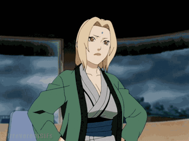 Tsunade Sideeye GIF