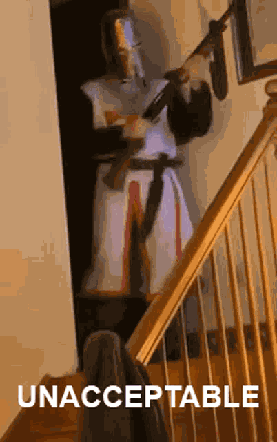 Unacceptable Knight GIF