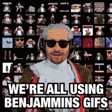 Washington Gif Guy All Using Benjammins GIF
