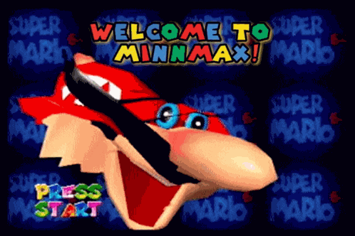 Welcome To Minnmax Mario Head Minnmax GIF