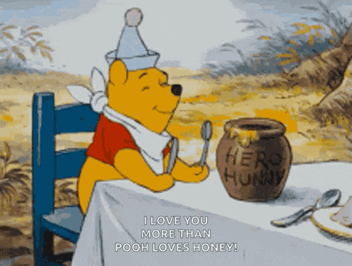 Winnie The Pooh Hug GIF