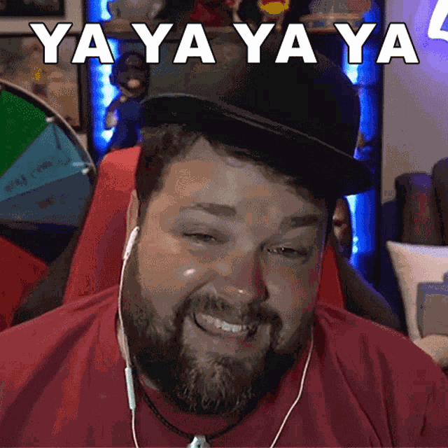 Ya Ya Ya Ya Brian Hull GIF