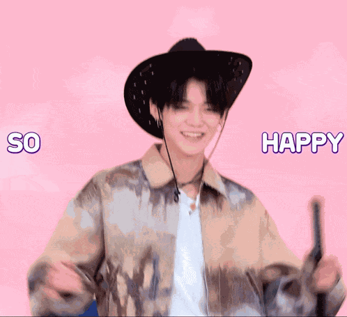Yeonjun Happy Yeonjun Cowboy GIF